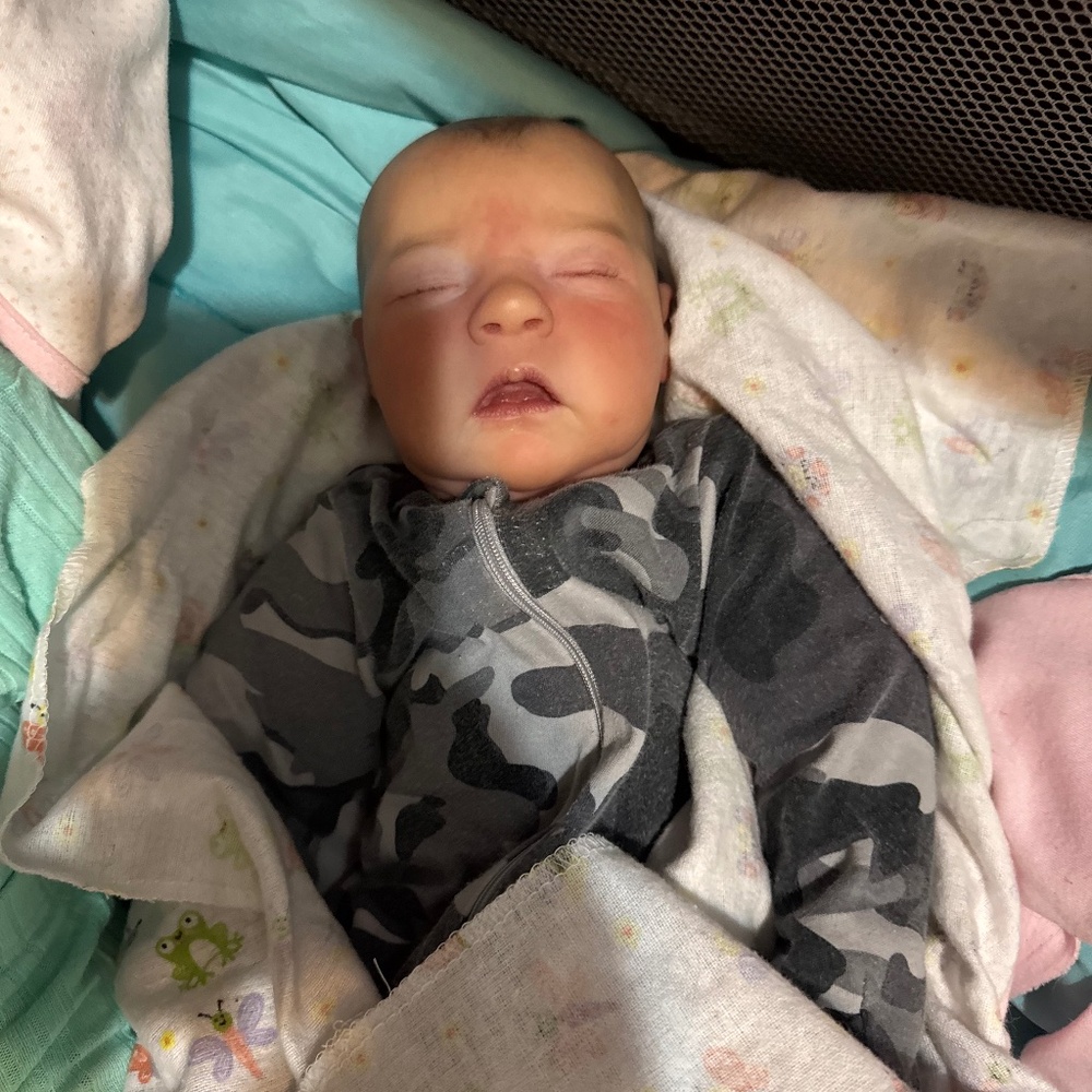 Reborn cuddle baby